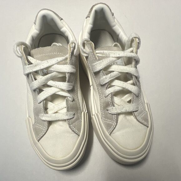 Converse All Star White Unisex Sneaker Textile Lace Up US Size 5.5 Excellent main image 4